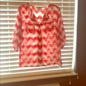 Chevron blouse